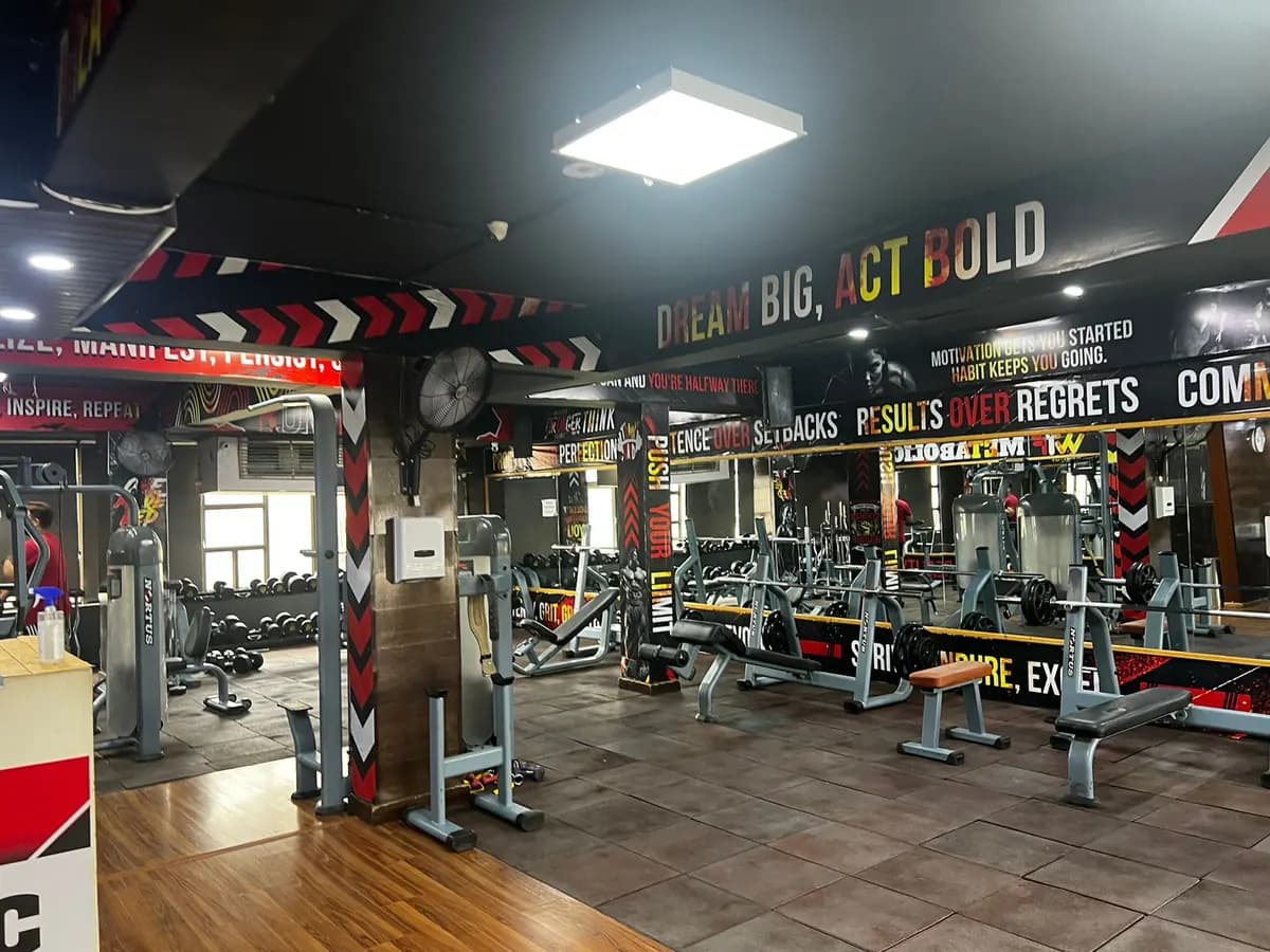 Dwarka Sector 10, Delhi: a WTF gym floor
