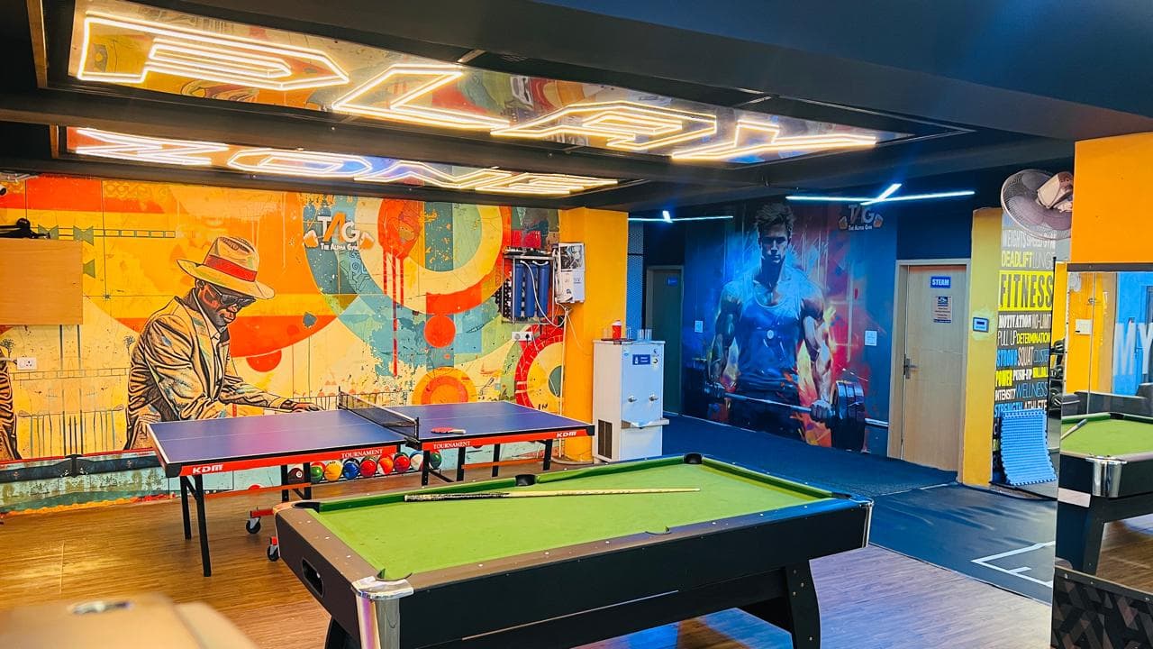 THE ALPHA GYM 24*7