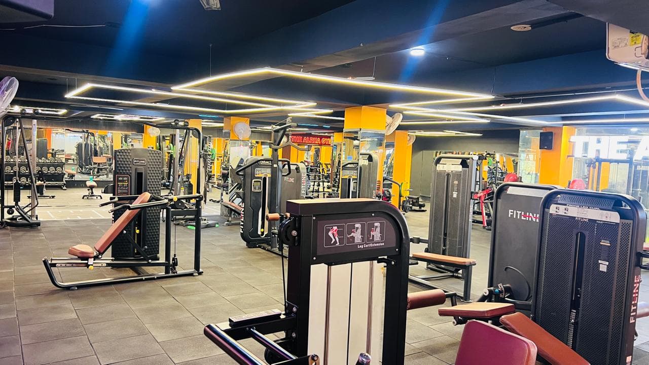 THE ALPHA GYM 24*7