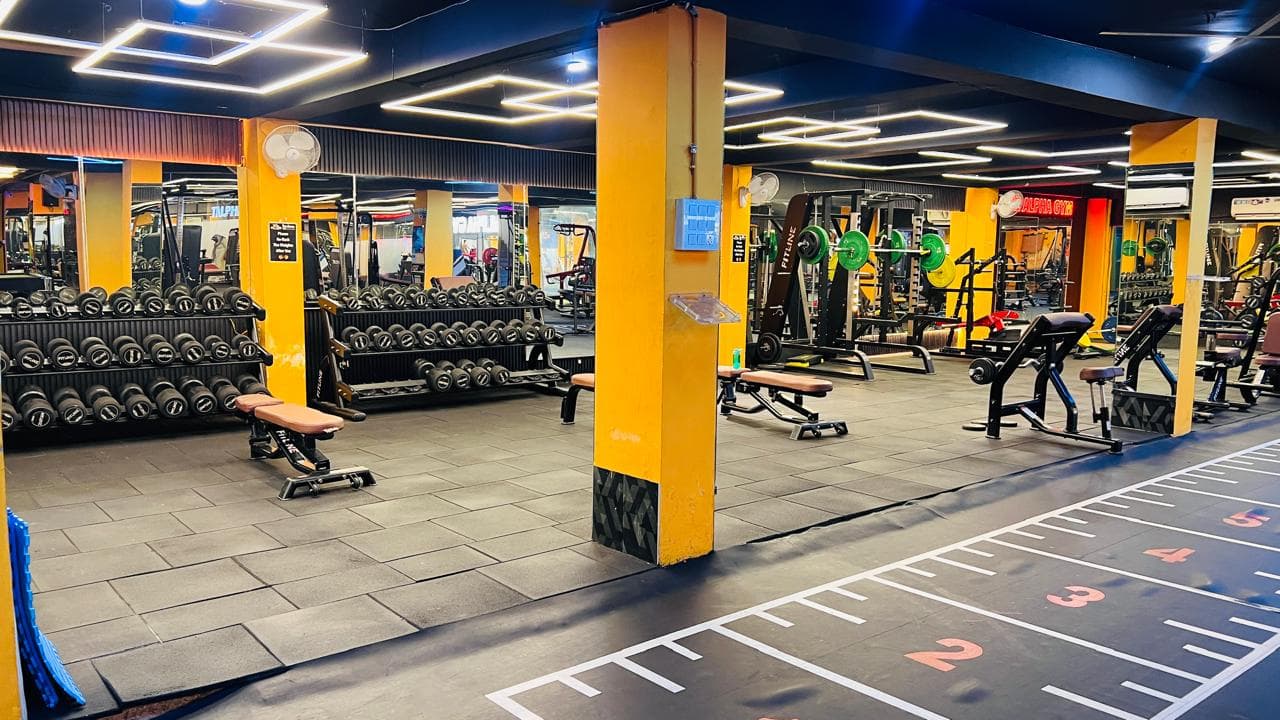THE ALPHA GYM 24*7